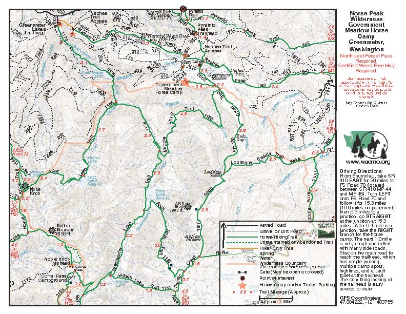 Norse Peak Wilderness - Government Meadow, WA
