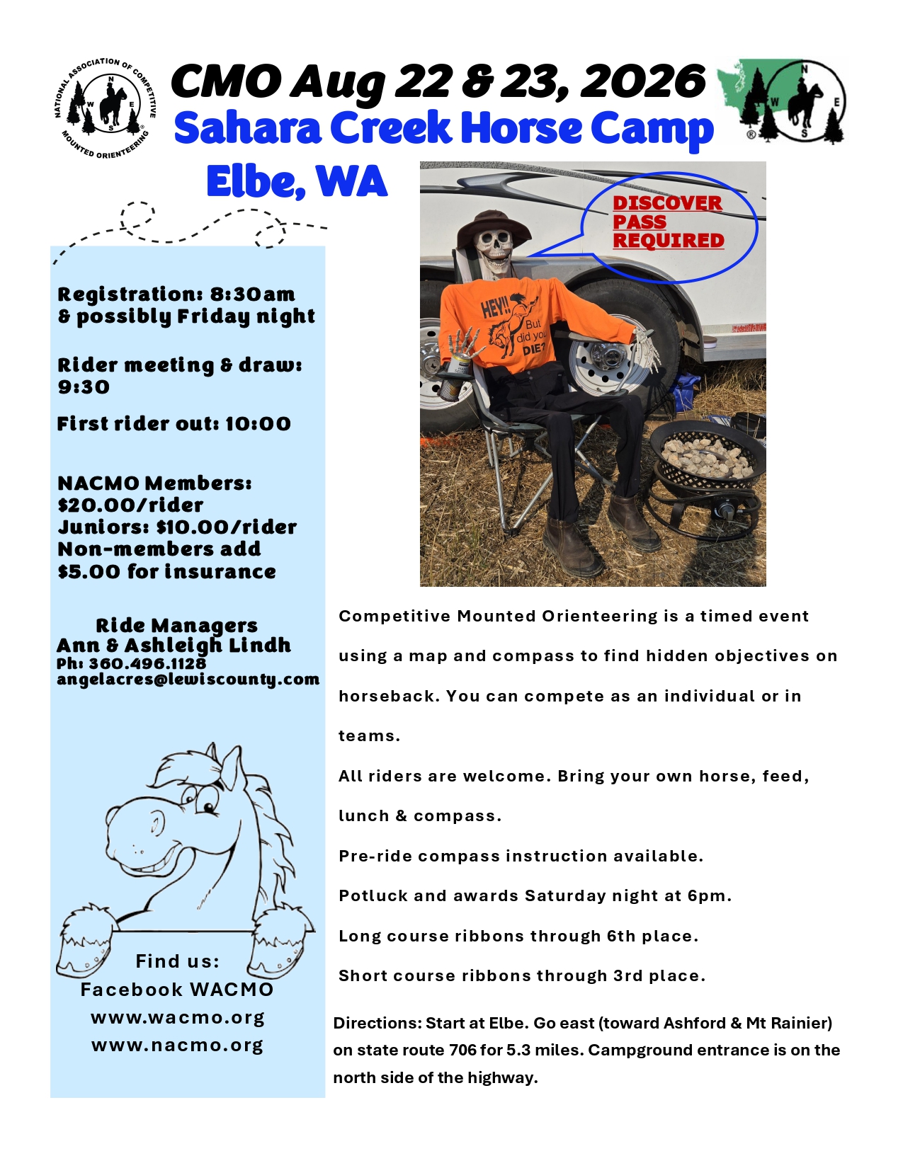 Aug 22-23, 2026 Elbe, WA